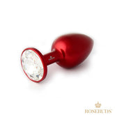 Rosebuds Luxe Gem-Tipped Aluminum Anal Plug Butt Plugs